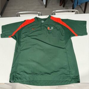Miami Hurricanes Baseball Windbreaker